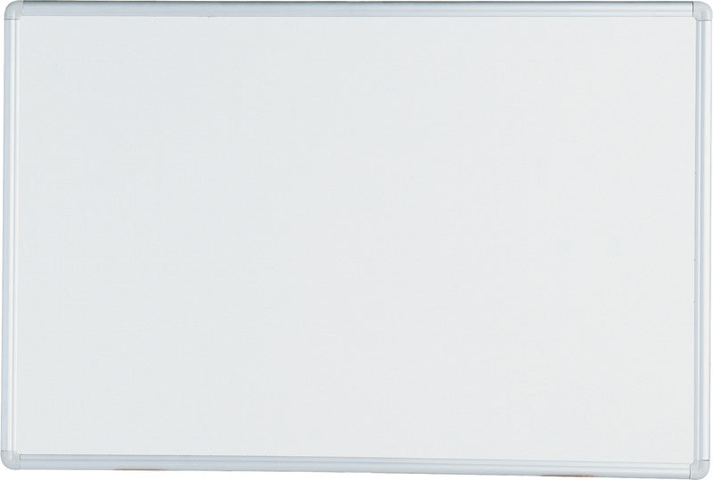 Q-Connect – Whiteboard – 120 × 90 cm, lackierter Stahl, magnetisch, Aluminiumrahmen, Wandmontage