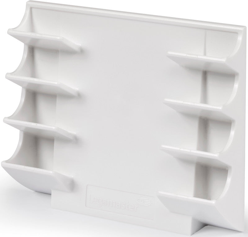 Legamaster Magnetischer Markerhalter für Whiteboard – 4 Stifte, Kunststoff, Weiss, 154 × 129 × 39 mm