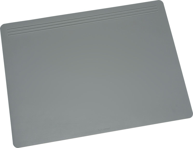 Laufer Schreibunterlage Matton – Grau – 700 × 500 mm – Kunststoff, rutschfest