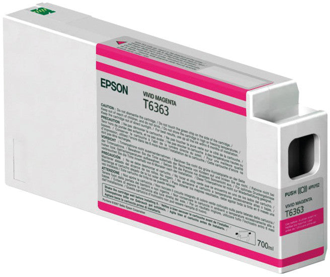 Epson Tintenpatrone T6363, Magenta – für Inkjetdrucker/Multifunktionsgeräte