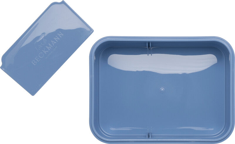 Beckmann Lunchbox Classic – 1,7 l – auslaufsicher, herausnehmbarer Innenteiler – PP – mehrfarbig (Cheetah)