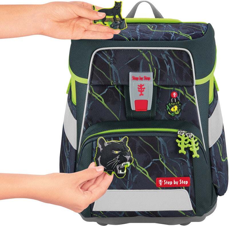 Step by Step Standard – Schulrucksack-Set 3-teilig, Danger Cat Chiko