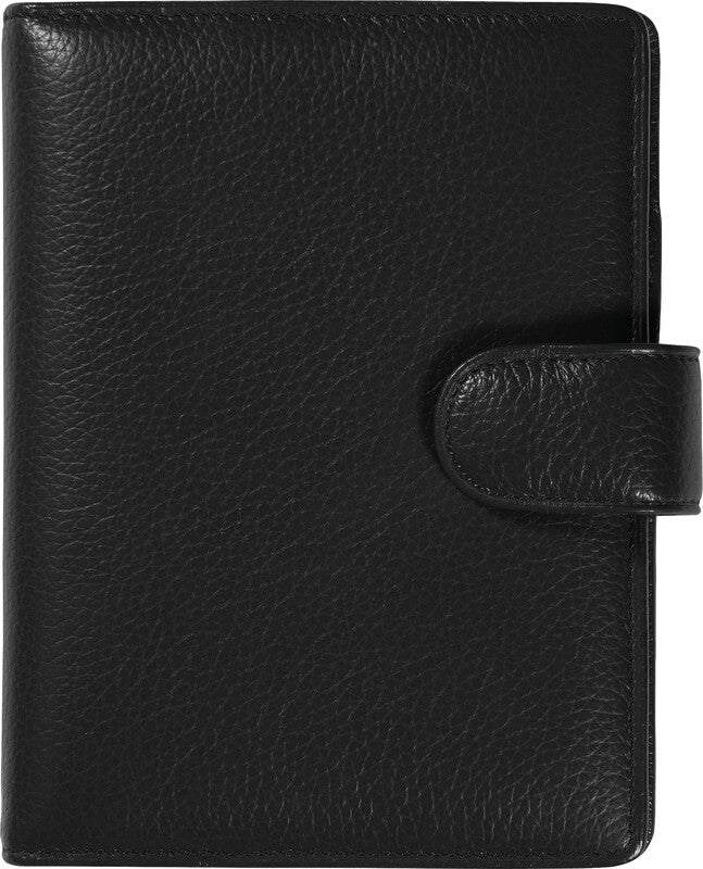 Succes Classic Cadiz Agenda – 6-Ring-Mechanik, 14,5 × 17,8 cm, schwarz