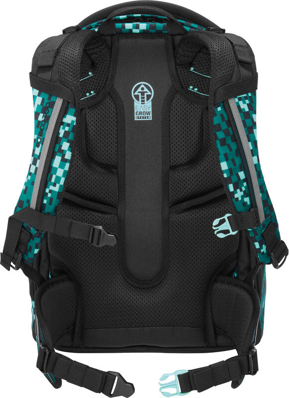 Coocazoo Rucksack Mate – Pixel Blox – 30,0 × 46,0 × 23,0 cm – recycelte Materialien