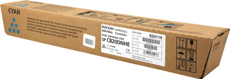 Ricoh Toner – cyan, 15000 Seiten