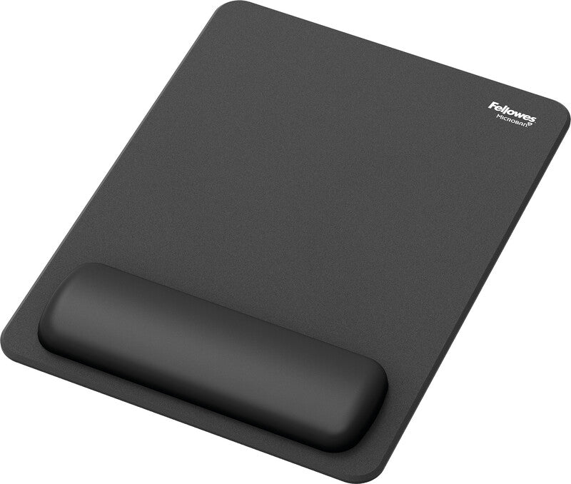 Fellowes Mausmatte mit Handgelenkauflage – Breyta XL – für Maus – HEX-Cushion – 280×210×17,5 mm