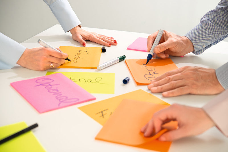 Post-it Haftnotizen Super Sticky – 152×101 mm – sortiert, 4×45 Blatt, PEFC