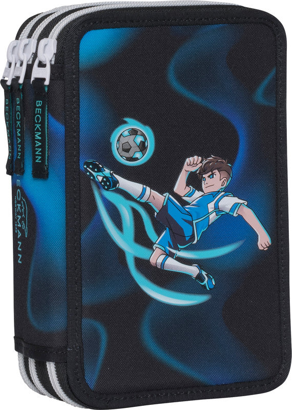 Beckmann Classic 1st Triple Etui, gefüllt, 27-teilig – Magic League – Kunststoff – 13 × 20,5 × 7 cm
