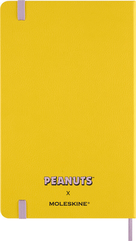 Moleskine Notizbuch Limited Edition PEANUTS, 130 × 210 mm, liniert, Leimbindung, 176 Seiten, 100 g/m² – blau