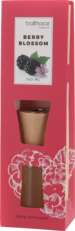Balthasar Duftstäbchen Berry Blossom – Rosa, 100 ml