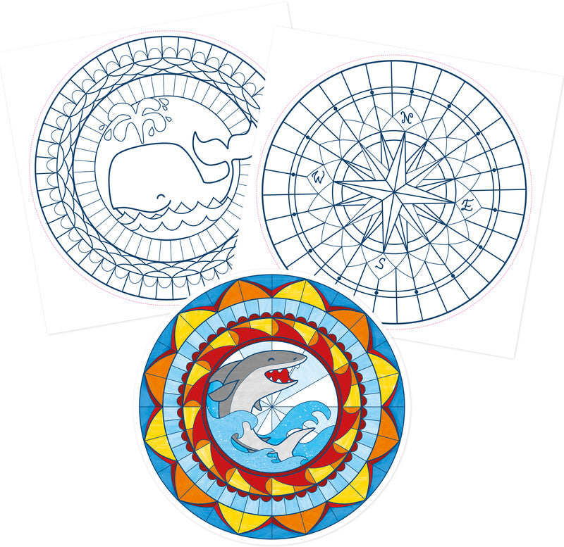 Avenue mandarine Mandala Graffy Pop Malbuch, Karton, 20 × 25,5 cm, Mehrfarbig, ab 6 Jahren