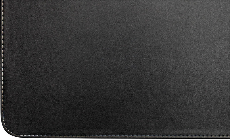 Sigel Schreibunterlage – Weiss/Schwarz – 600 × 6 mm – Kunstleder, rutschfest