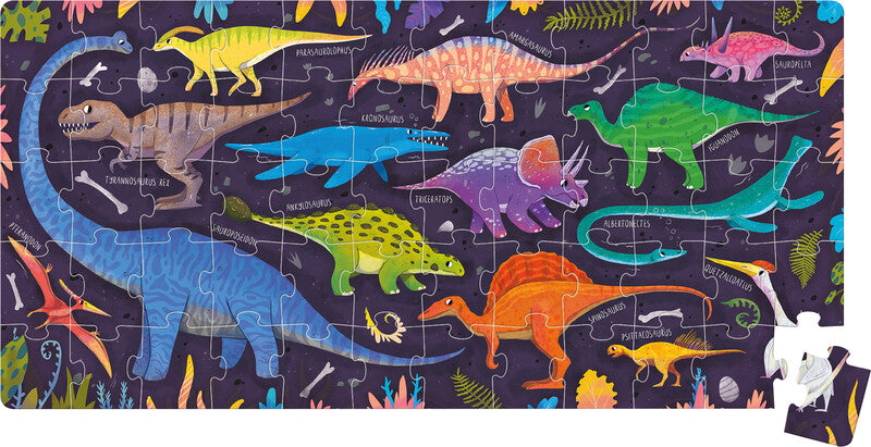 Banana panda I love Dinosaurs – Logikspiel, 1 Spieler, ab 4 Jahren