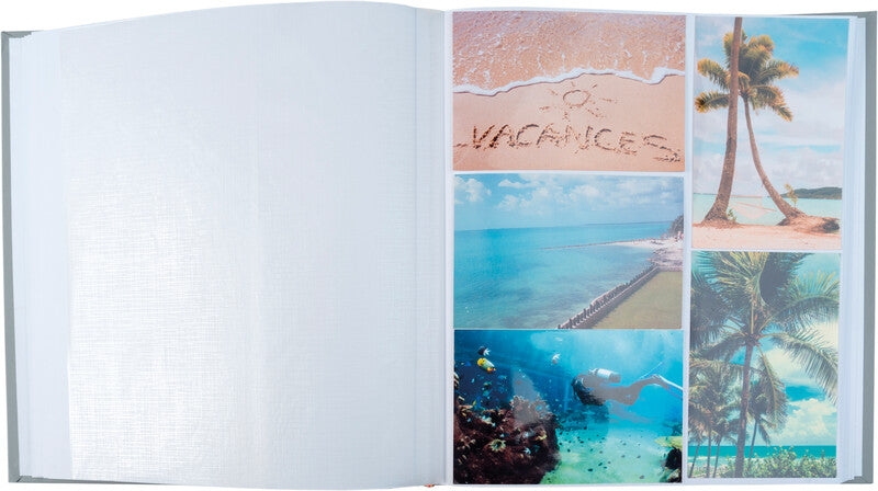 Exacompta Fotoalbum – blaugrau, Karton, 290 × 320 mm