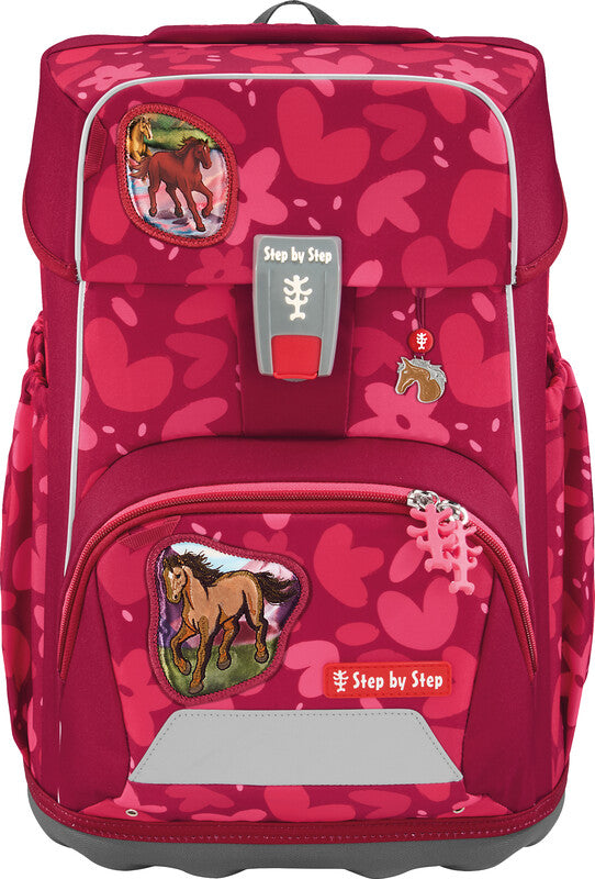 Step by Step Schulrucksack-Set GIANT – 5-teilig – Wild Horse Nora