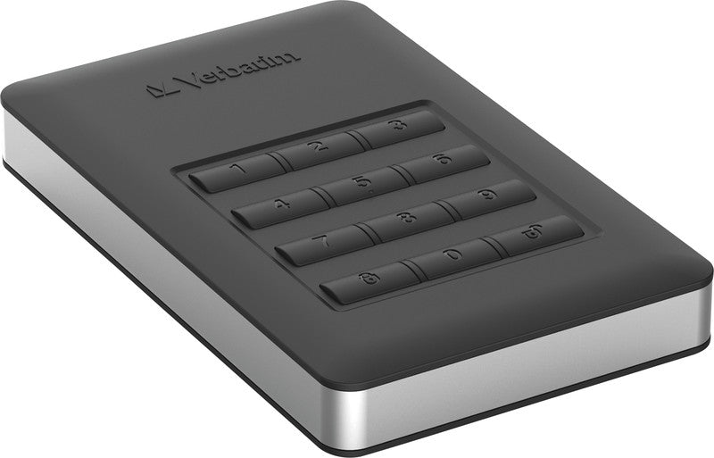 Verbatim Speichergerät – 256 GB, USB 3.0, Kennwortschutz (bis 12 Stellen)