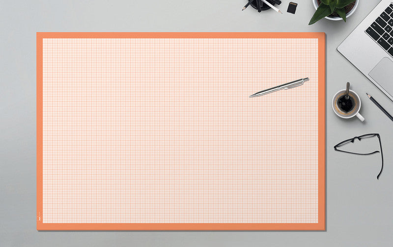Sigel Schreibunterlage – Millimeterkariert – 595 × 410 mm – Papier