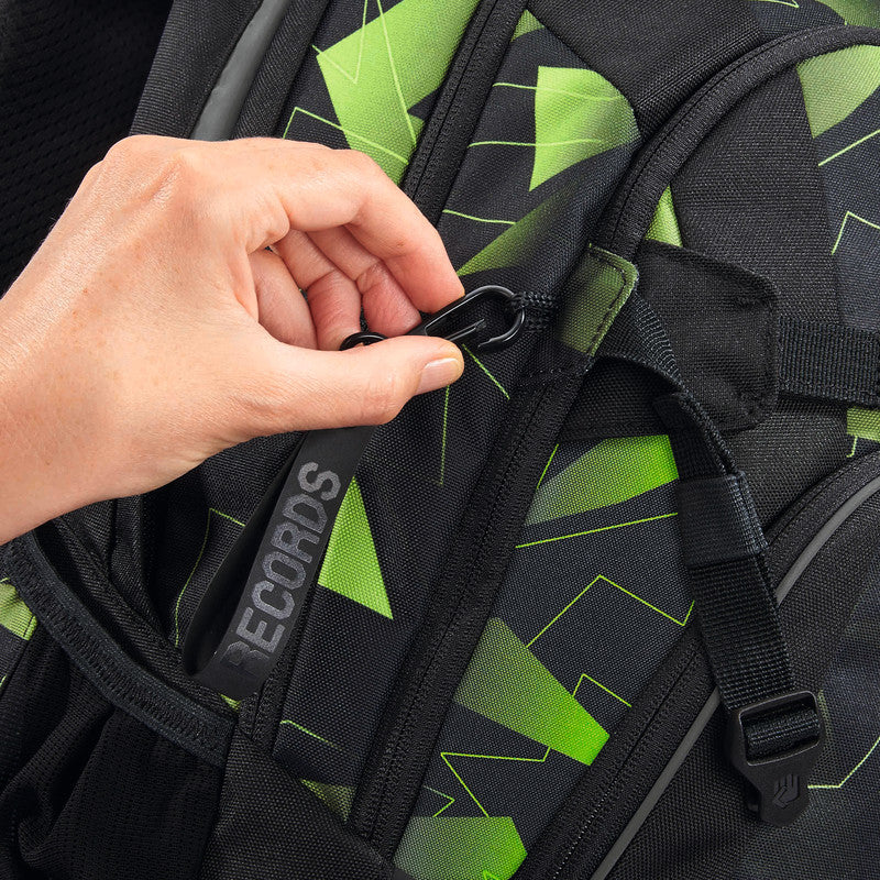 Coocazoo Rucksack Mate – Lime Flash – 30,0×44,0×23,0 cm – recycelte Materialien