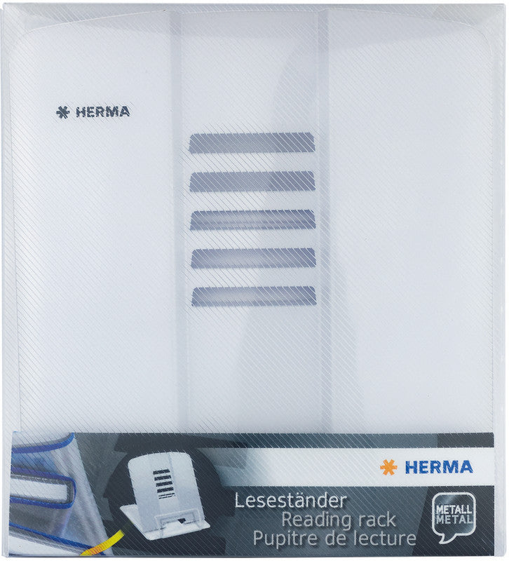 HERMA Stiftschlaufe – Metall, Weiss, 198 × 190 mm
