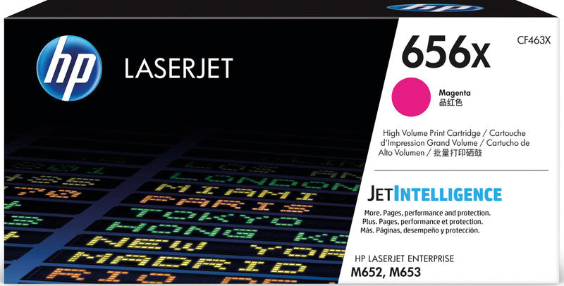 HP Toner 656X – magenta, 22000 Seiten