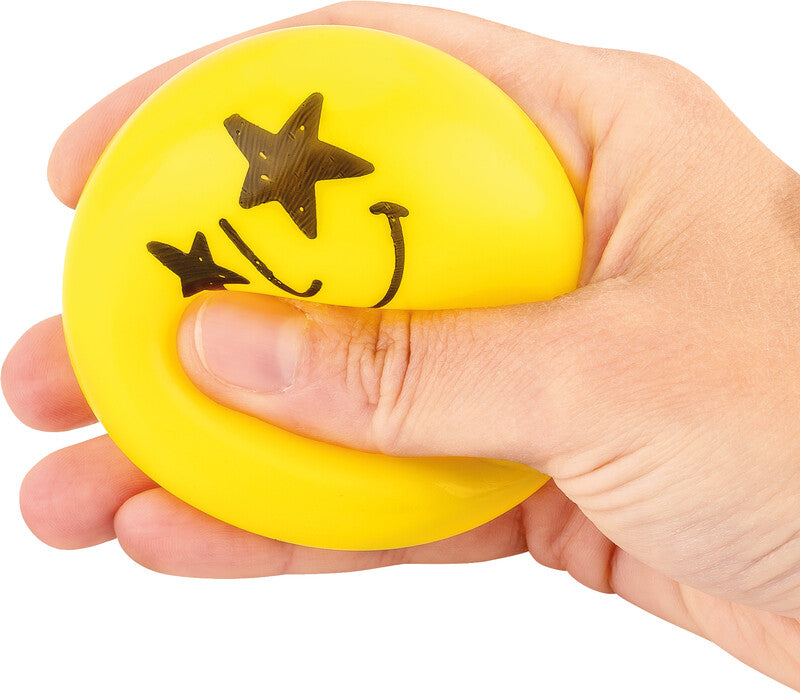 Trendhaus Chill and Smile Stressball Crazy Faces – Ø 5,5 cm, mit Wasser gefüllt