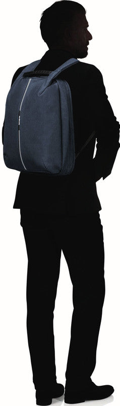 Samsonite Securipak Travel – Notebook-Rucksack – für 15,6" Notebook, 25,5/30 l, Nylon, Blau
