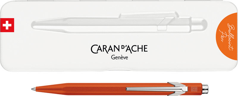 Caran d-Ache Caran d'Ache Kugelschreiber – Orange, Aluminium