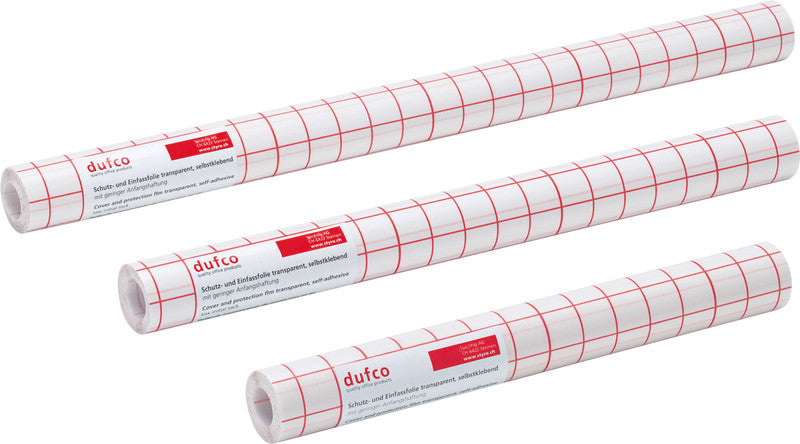 Dufco Klebefolie – matt, permanent, transparent – 30,0 × 500,0 cm