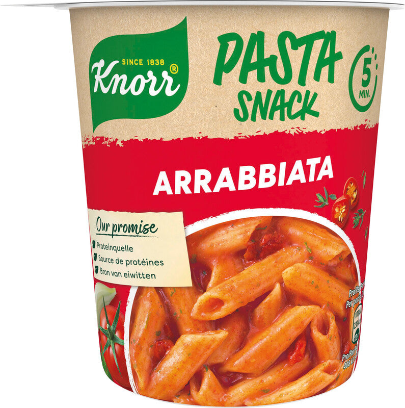 Knorr Pasta Snack – Arrabbiata – 68 g