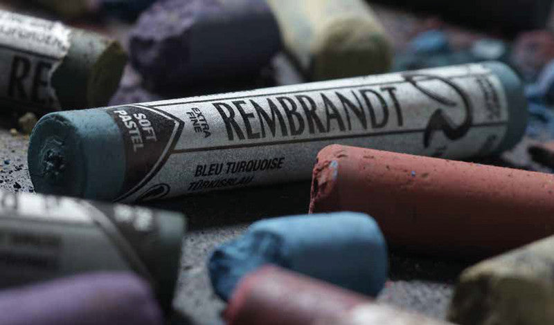 Royal Talens Rembrandt – Soft Pastelle – Ultramarinblau, 4 Stück, für dunkles Papier