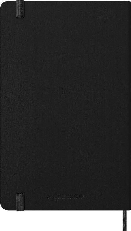 Moleskine Wochenagenda – 1 Woche/1 Seite, gebunden, 13 × 21 cm, Jan–Dez, 2027, schwarz, FSC