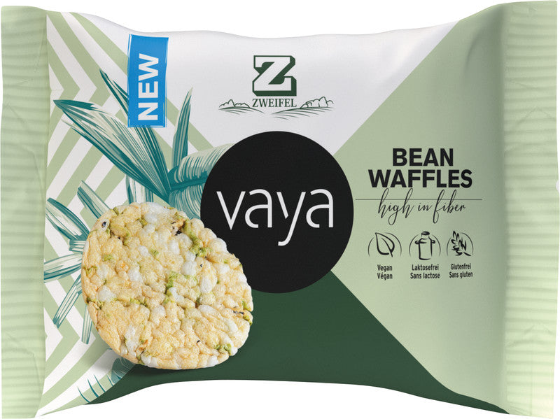 Zweifel Bean Waffeln – Bohnen, vegan, glutenfrei, 17 g
