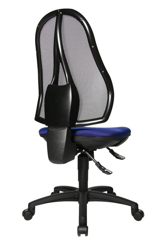 Topstar Bürostuhl Open Point Sy – Sitzhöhe 43–51 cm, 110 kg, blau