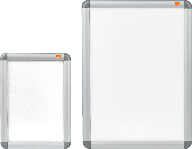 Nobo Plakatrahmen – für A0 – wetterfest – Silber – Aluminium – 900 × 1'245 × 20 mm