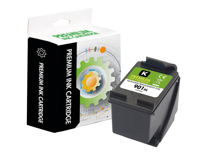 Static Control Components Static Control Tintenpatrone CC654AE, schwarz, 700 Seiten – für Inkjetdrucker und Multifunktionsgeräte