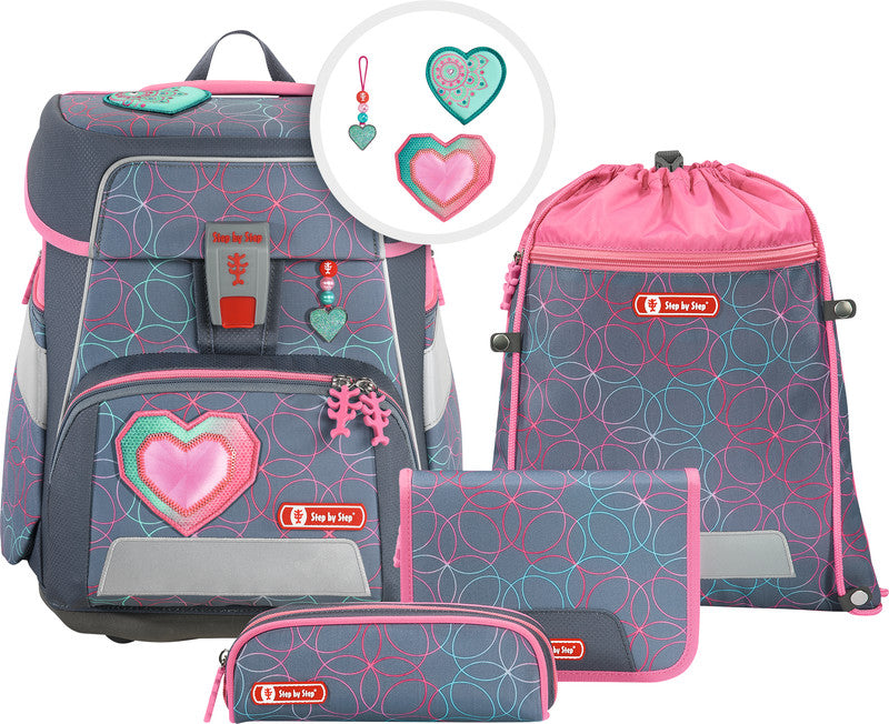 Step by Step Magic Mags Zubehörset – 5-teilig – Glitter Heart Hazle