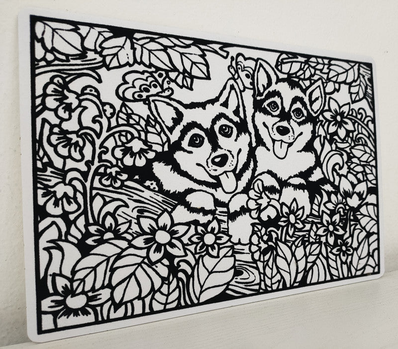 Tataruga Malkarton, Karton, 29,7 × 21 cm, grau