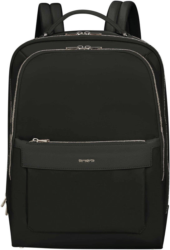 Samsonite Zalia 2.0 – Notebook-Rucksack – für 15,6" Notebook, 17,94 l, Nylon, Schwarz, RFID-Schutz