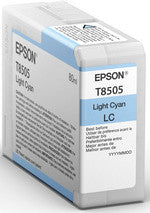 Epson Tintenpatrone T8505, cyan, 80 ml