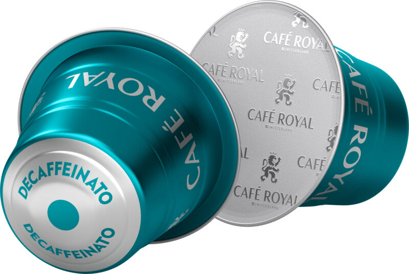 Café Royal Espresso Decaffeinato Kaffeekapseln – für Nespresso – Intensität 5 – 36 Kapseln