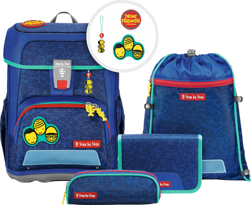 Step by Step Schulrucksack-Set Cloud – 5-teilig – Brudi