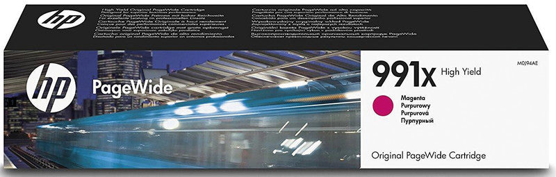 HP Tintenpatrone 991X, Magenta, 193 ml – für Inkjetdrucker/Multifunktionsgeräte