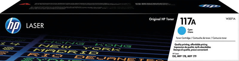 HP Toner 117A – cyan, 700 Seiten