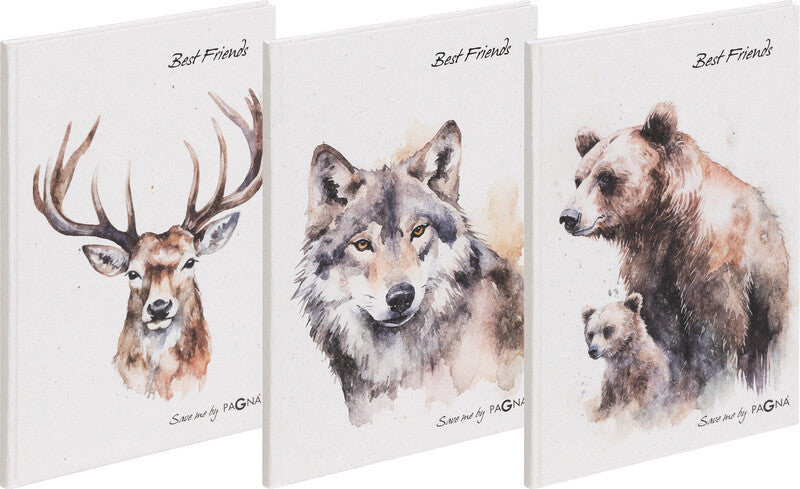 Pagna Save me Best Friends Freundebuch – 150 × 220 mm – 60 Seiten – Deutsch, Gebunden, Eule