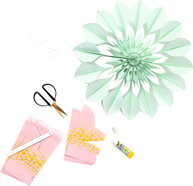 Folia Bastelset Sweet Blossom – 34 Papiertüten – 130 × 235 × 17 mm