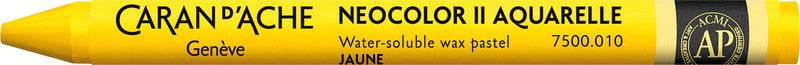Caran d-Ache Caran d'Ache Neocolor II Aquarellfarbstift – Gelb, Mine Ø 8,6 mm
