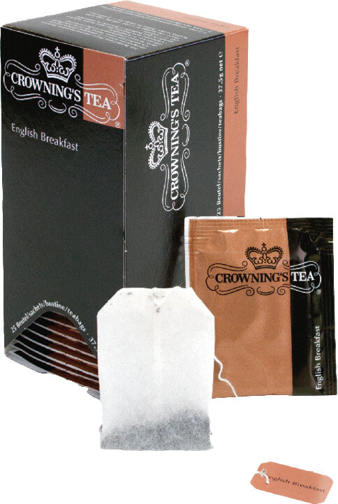 Crowning’s Tea Crowning's Tea – English Breakfast – Teebeutel, Schwarztee – 25 Beutel