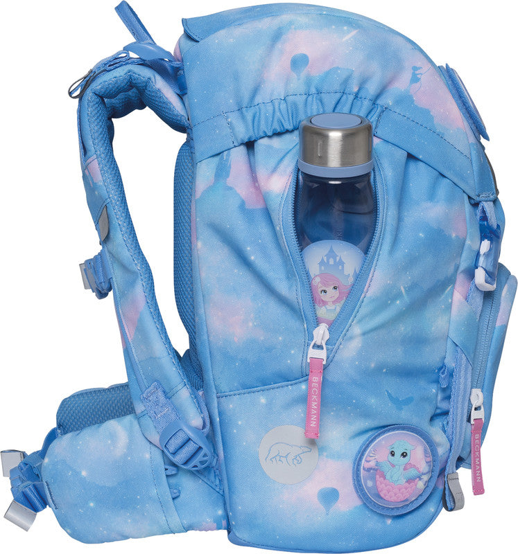Beckmann Classic Schulrucksack – Fairytale – 22 l – 24,0×37,0×25,0 cm – 100% rPET