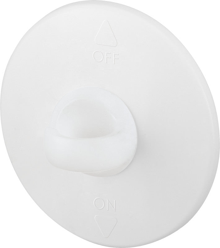 TESA Deckenhaken – Kunststoff, weiss, 12 × 14 × 2,9 cm – 1er-Pack