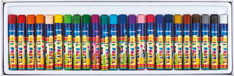 Centrum Ölpastelle – 24 Farben – für Papier